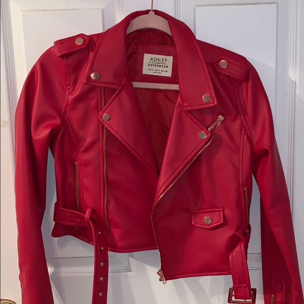 Red Leather Jacket